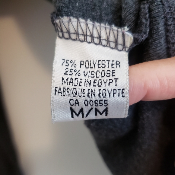 Smart Set Charcoal Thermal Base Layer Long Sleeve Shirt Dark Gray Grey - Picture 6 of 7